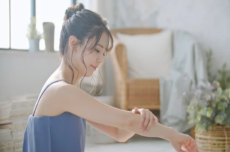 脱毛女子